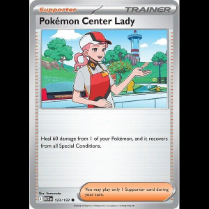 Pokemon TCG Pokemon Center Lady - Mega Evolution