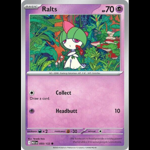 Pokemon TCG Ralts - Mega Evolution