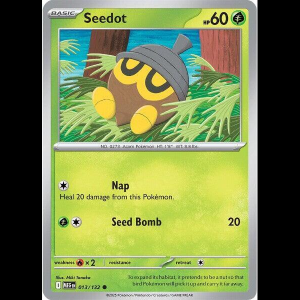 Pokemon TCG Seedot - Mega Evolution