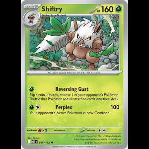 Pokemon TCG Shiftry - Mega Evolution - Reverse Holofoil