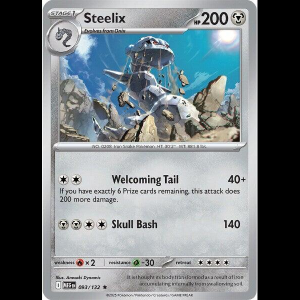 Pokemon TCG Steelix - 093/132 - Mega Evolution - Reverse Holofoil