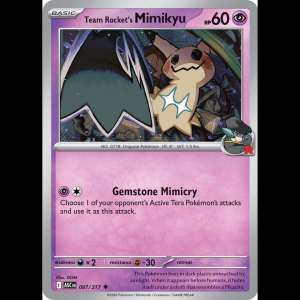 Pokemon TCG Team Rocket's Mimikyu - 097/217 - Ascended Heroes