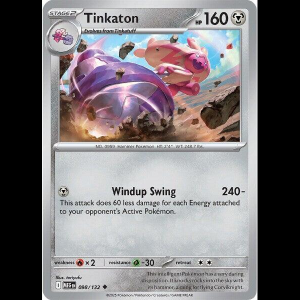 Pokemon TCG Tinkaton - Mega Evolution