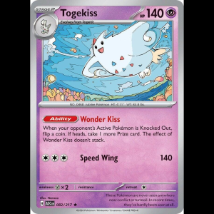 Pokemon TCG Togekiss - 082/217 - Ascended Heroes - Holofoil