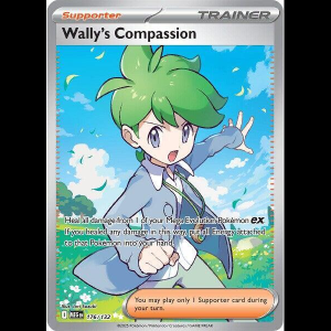 Pokemon TCG Wally's Compassion - 176/132 - Mega Evolution - Holofoil