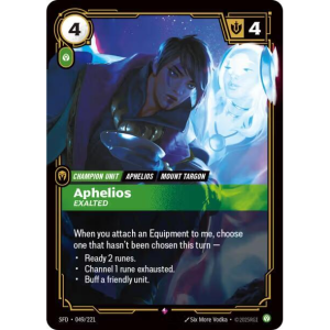 Riftbound Aphelios - Exalted - Spiritforged 049/221