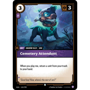 Riftbound Cemetery Attendant - Origins 165/298