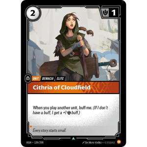 Riftbound Cithria of Cloudfield - Origins - FOIL 139/298