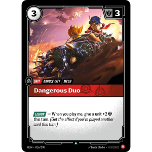 Riftbound Dangerous Duo - Origins - FOIL 016/298