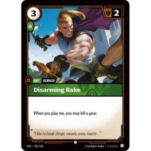 Riftbound Disarming Rake - Spiritforged 032/221