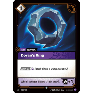 Riftbound Doran's Ring - Spiritforged 124/221
