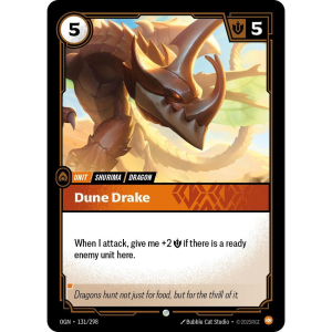 Riftbound Dune Drake - Origins - FOIL 131/298