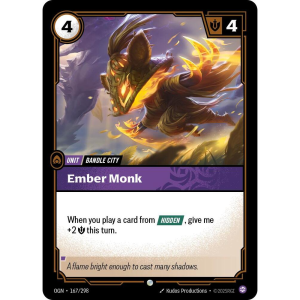 Riftbound Ember Monk - Origins 167/298