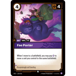 Riftbound Fae Porter - Spiritforged - FOIL 125/221