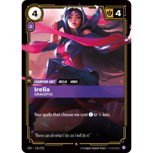 Riftbound Irelia - Graceful - Spiritforged 141/221
