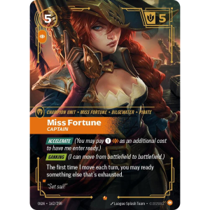 Riftbound Miss Fortune - Captain - Origins 162/298