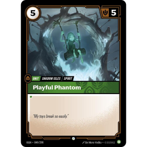 Riftbound Playful Phantom - Origins - FOIL 049/298