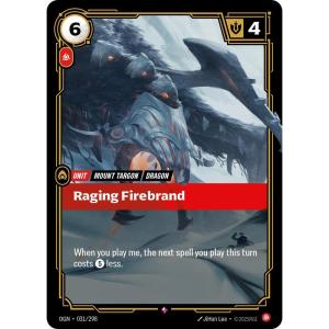 Riftbound Raging Firebrand - Origins 031/298