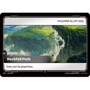 Riftbound Rockfall Path - Spiritforged 216/221