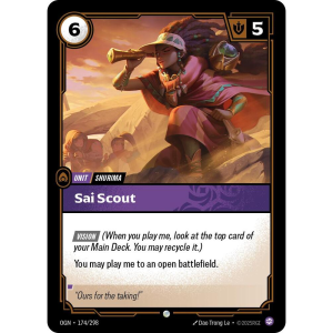 Riftbound Sai Scout - Origins 174/298