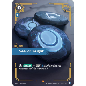 Riftbound Seal of Insight - Origins 120/298