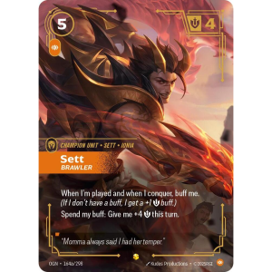 Riftbound Sett - Brawler (Alternate Art) - Origins 164a/298