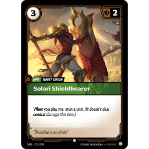 Riftbound Solari Shieldbearer - Origins 051/298