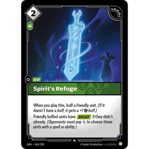 Riftbound Spirit's Refuge - Origins 063/298