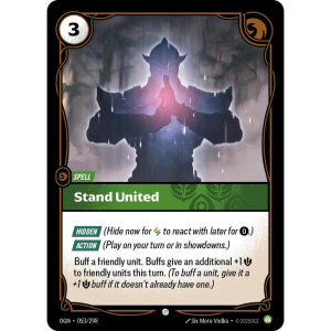 Riftbound Stand United - Origins - FOIL 053/298