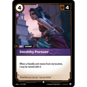 Riftbound Stealthy Pursuer - Origins - FOIL 177/298
