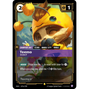 Riftbound Teemo - Scout (Alternate Art) - Origins 197a/298