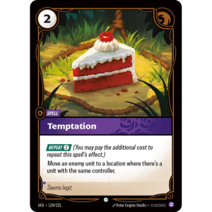 Riftbound Temptation - Spiritforged 129/221