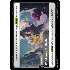 Riftbound Windswept Hillock - Origins 297/298