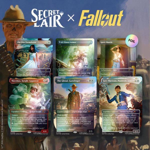 Secret Lair Beyond Vault 33 Fallout Foil Edition MTG - Madtoyz