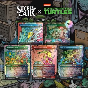 Secret Lair Tortugas Ninja TMNT The Mighty Mutanimals Foil Edition MTG