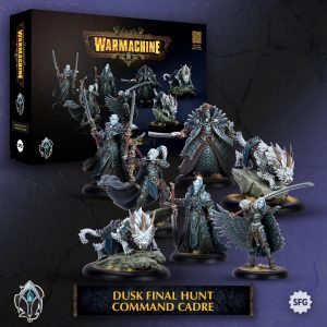 Warmachine Dusk Final Hunt Command Cadre Mini
