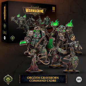 Warmachine Dusk Orgoth Graveborn Command Cadre Mini