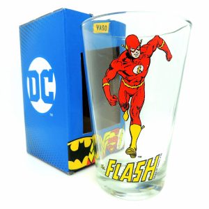 DC Flash Vaso Vidrio Warner Original