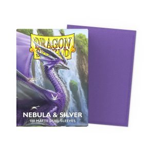 Dragon Shield Nebula Silver Dual Matte 100 Sleeves