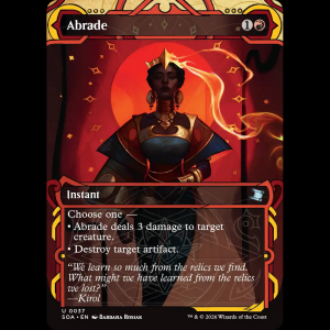 MTG Abrade Secrets of Strixhaven Mystical Archive soa#37