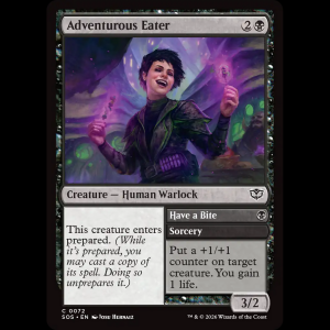 MTG Adventurous Eater // Have a Bite Secrets of Strixhaven sos#72