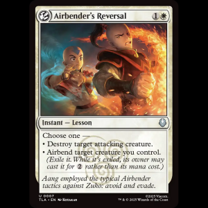 MTG Airbender's Reversal Avatar: The Last Airbender tla#7