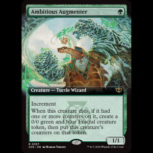 MTG Ambitious Augmenter Secrets of Strixhaven sos#337