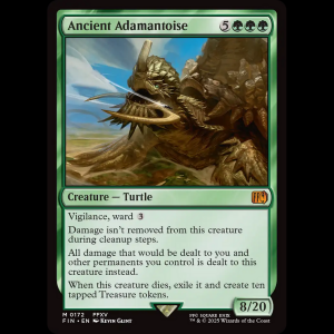 MTG Ancient Adamantoise Final Fantasy fin#172