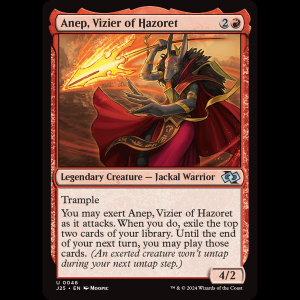 MTG Anep, Vizier of Hazoret Foundations Jumpstart j25#46