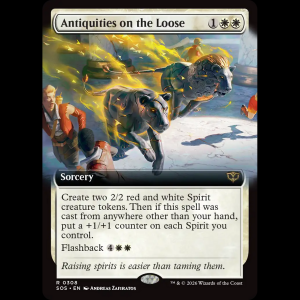 MTG Antiquities on the Loose Secrets of Strixhaven sos#308