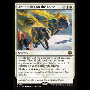 MTG Antiquities on the Loose Secrets of Strixhaven sos#7