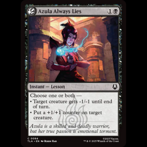 MTG Azula Always Lies Avatar: The Last Airbender tla#84