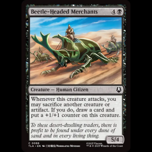 MTG Beetle-Headed Merchants Avatar: The Last Airbender tla#86