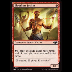 MTG Bloodlust Inciter Foundations Jumpstart j25#525
